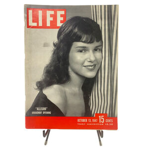 Life Magazine October 13 1947 Fraulein Tries to Ship Herself to United States